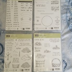 Stampin up  Retired Stamps sets